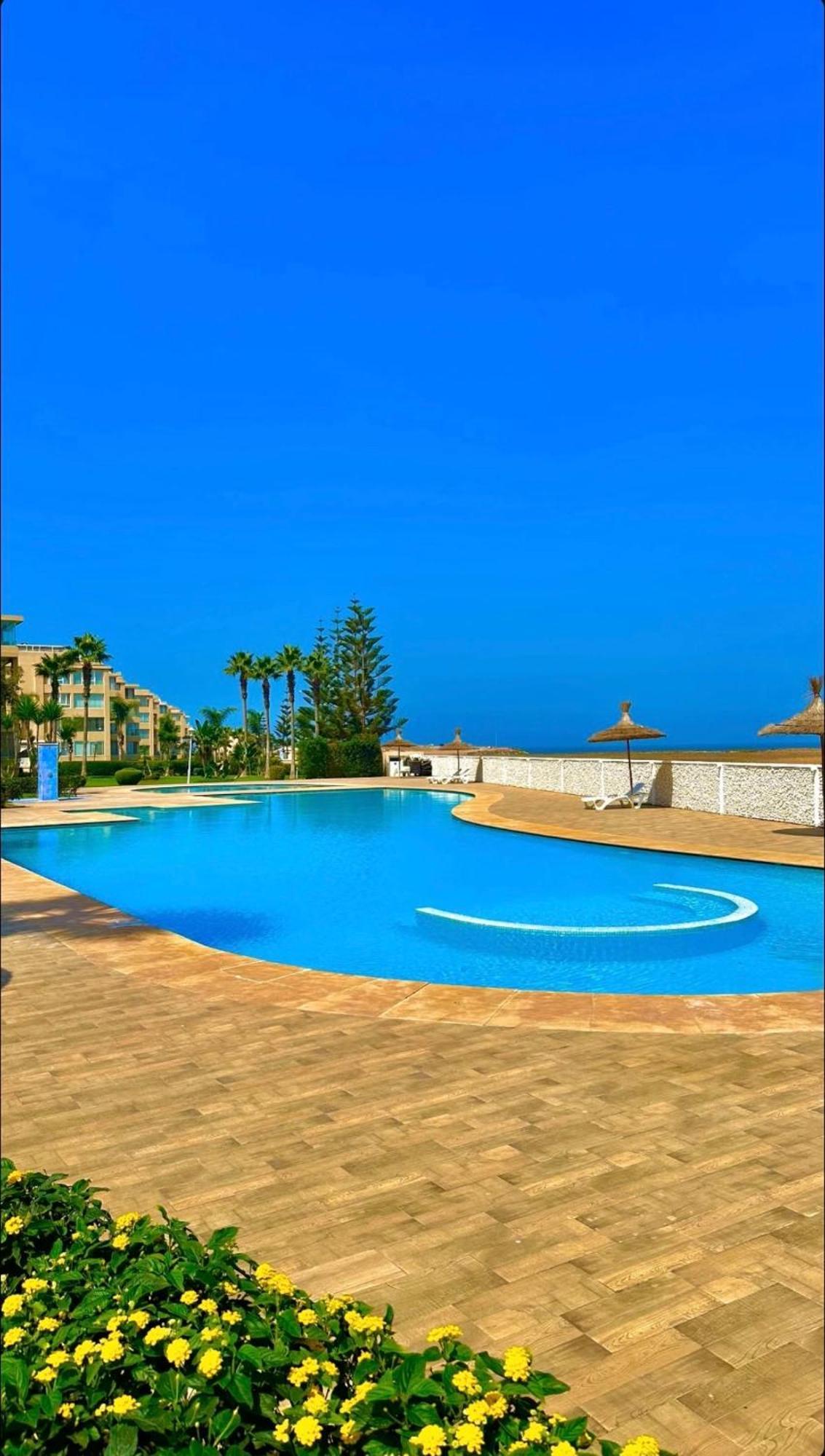 Cozy & Luxurious Apartment With Seaview Bouznika Luaran gambar