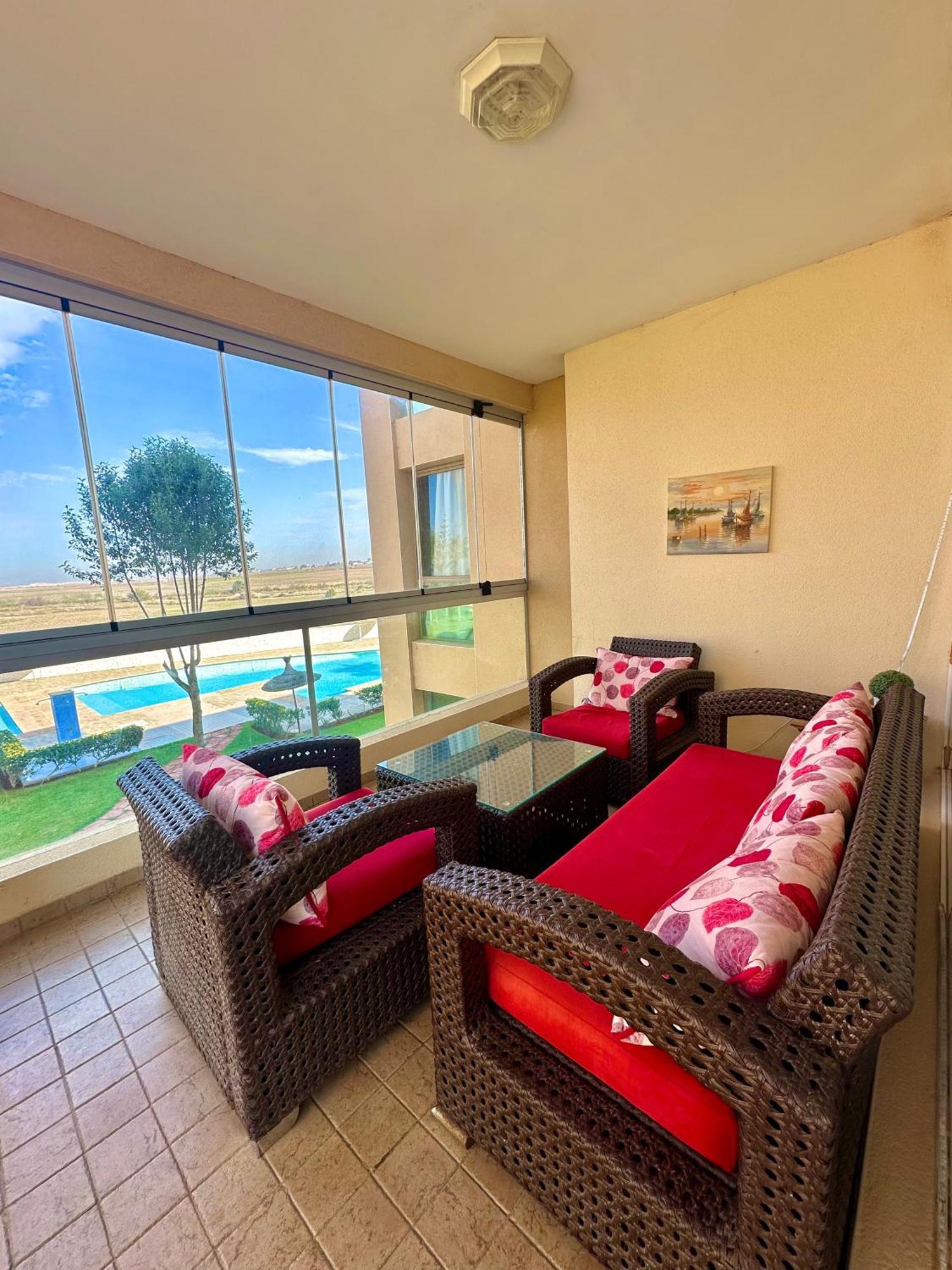 Cozy & Luxurious Apartment With Seaview Bouznika Luaran gambar